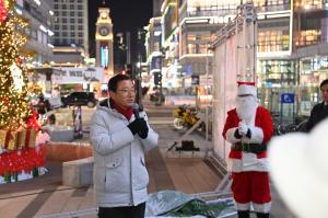 하남시, 미사문화거리에서  ‘크리스마스트리 점등식·울면 안돼 콘서트’ 개최
